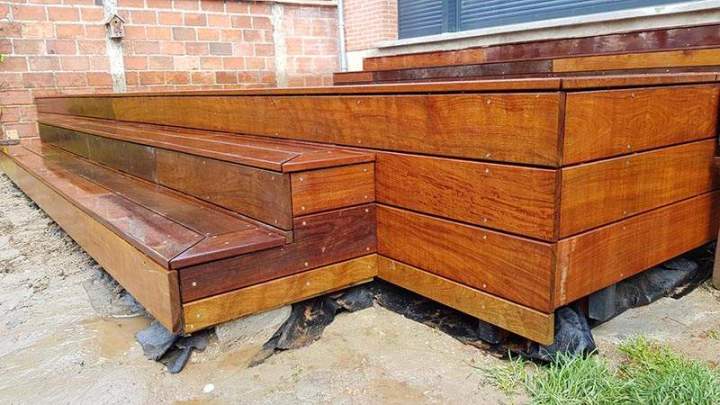 Terrasse bois design à Boissy-l’Aillerie