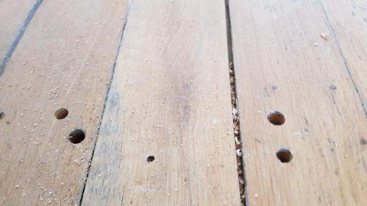 Revêtement de sol en bois naturel à Boissy-l’Aillerie