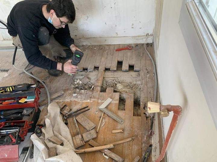 Rénovation de parquet à Boissy-l’Aillerie