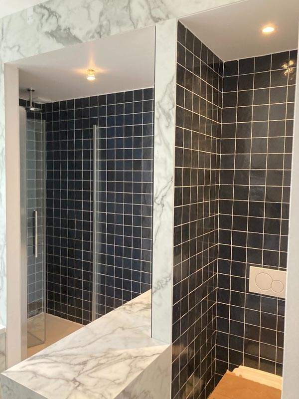 Agencement sur mesure de salles de bains à Boissy l’Aillerie