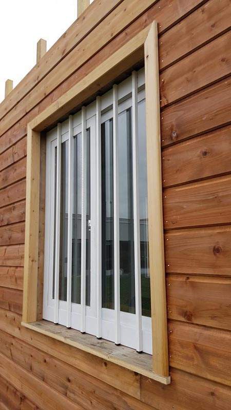 Bardages en bois à Boissy l’Aillerie