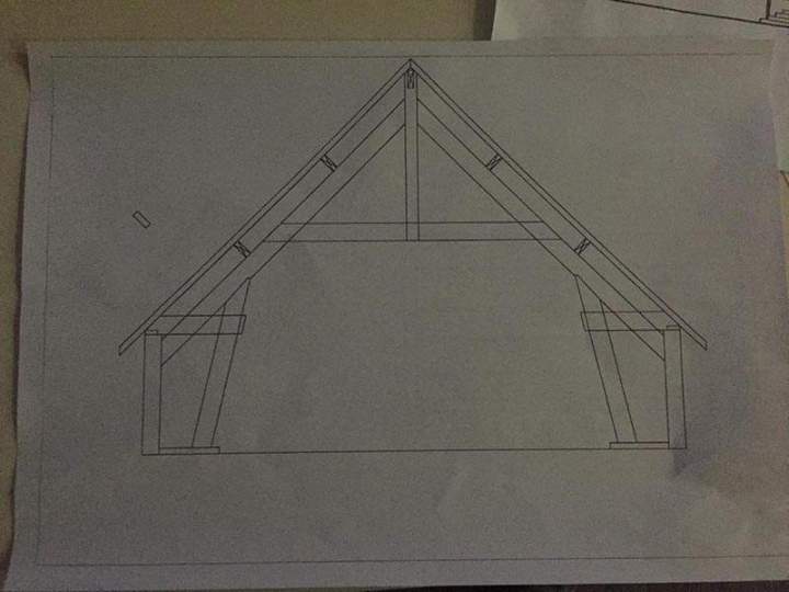 Charpentes sur mesure en bois à Boissy l’Aillerie