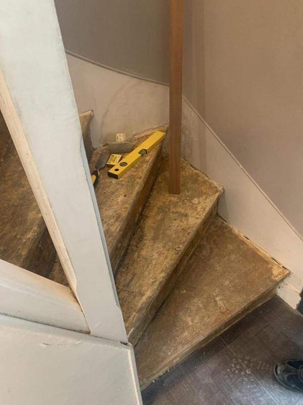 Fabrication d escaliers en bois a B 0c01