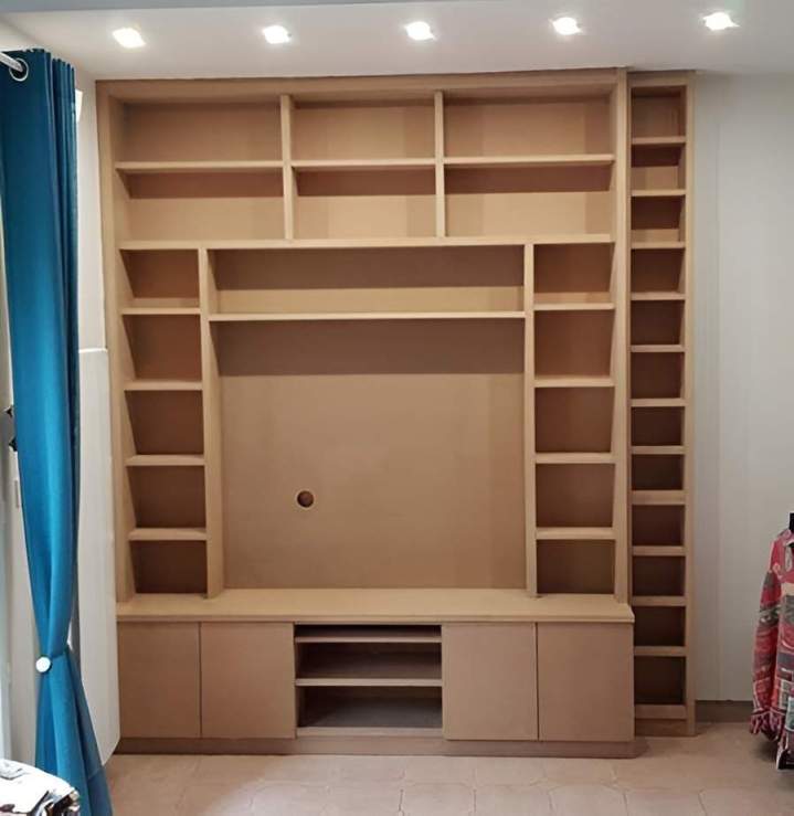 Fabrication de placards en bois