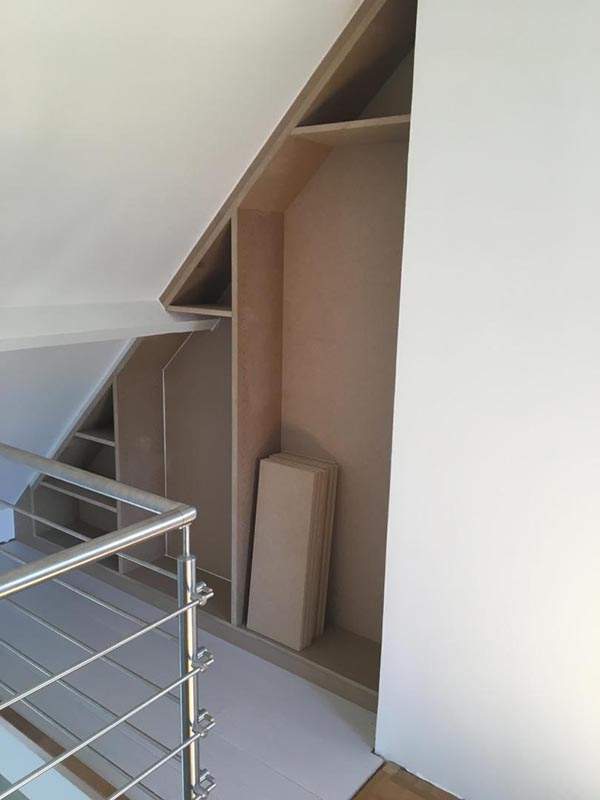 Installation de placards en bois à Boissy l’Aillerie