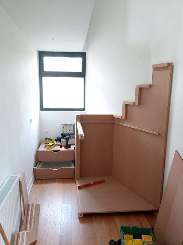 Menuiserie spécialisée escalier bois à Boissy l’Aillerie