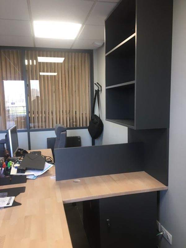 Mobilier sur mesure pour bureaux à Boissy l’Aillerie
