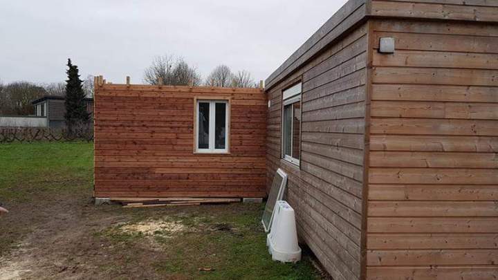 Pose de bardages à Boissy l’Aillerie