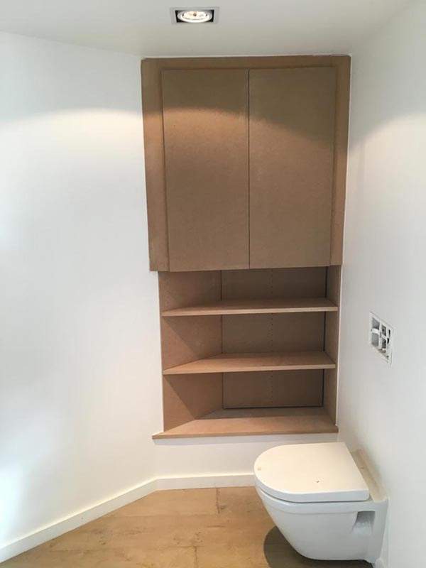 Pose de placards bois sur mesure à Boissy l’Aillerie