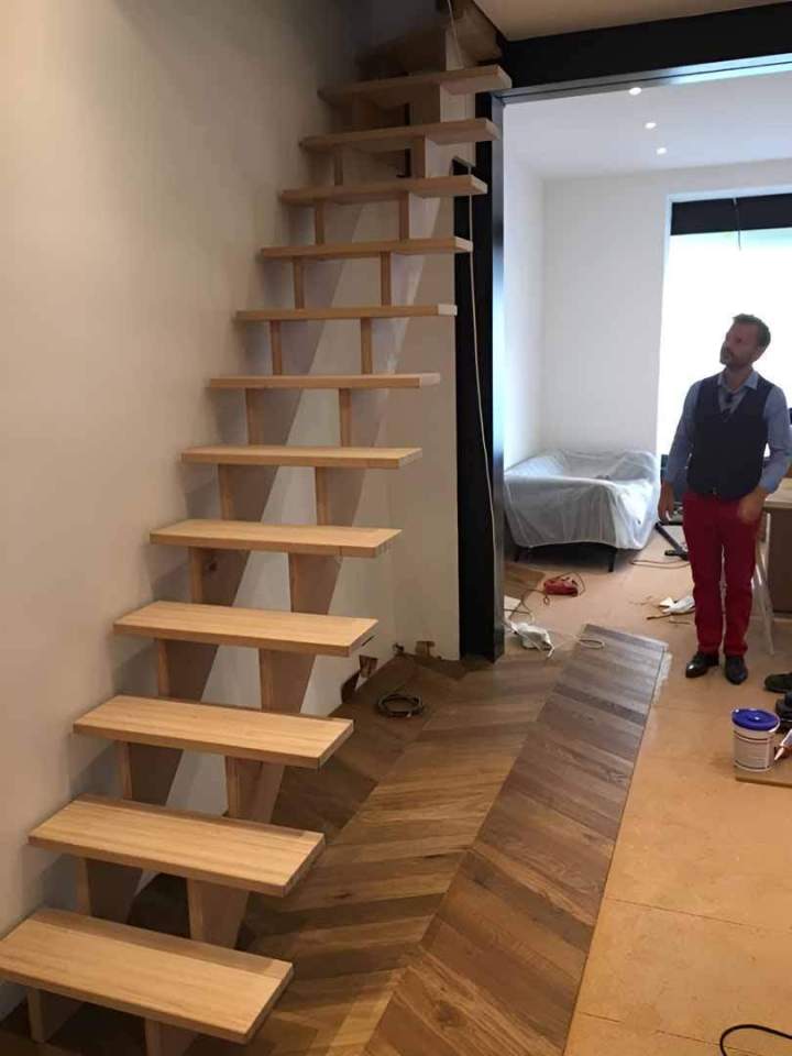 Renovation d escaliers en bois a Bo 3354