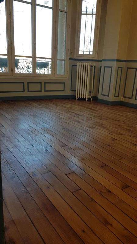 Pose de parquet à Boissy-l’Aillerie